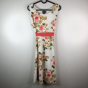 OH Baby Motherhood Maternity Floral Dress White